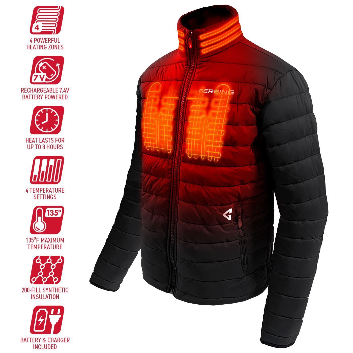 Gerbing Heated Clothing The leader in Heated Gear Technology since 1975. Heated Jacket, Gerbing